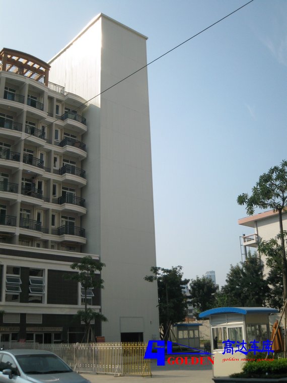 高達二十層垂直升降立體車庫在福州